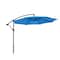 Villacera 10-Foot Offset Outdoor Patio Umbrella, Blue 83-OUT5411 - alternate 3